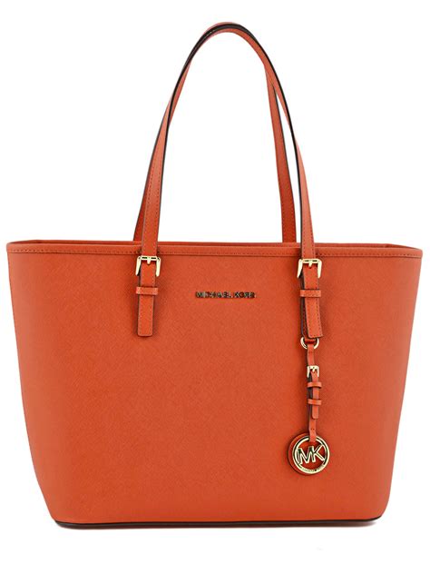 sac orange michael kors